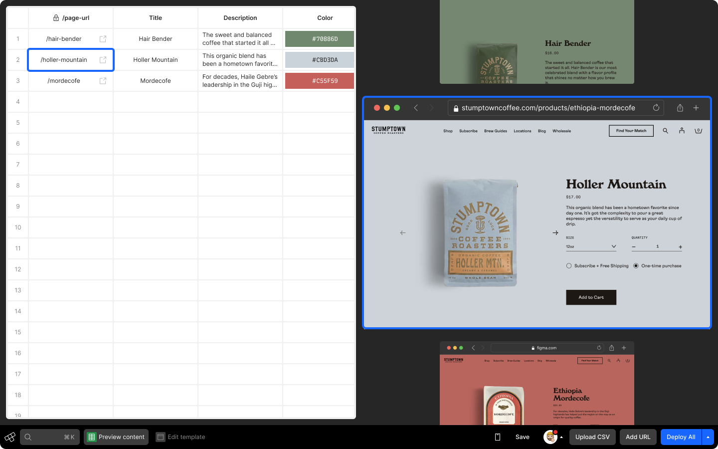 The exising Worksheet, Page, and Sheet views